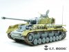 1/35 Pz.Kpfw.IV Ausf.H (Mid) w/Zimmerit Schurzen Detail Up Set