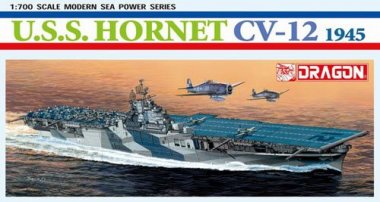 1/700 USS Aircraft Carrier CV-12 Hornet 1945