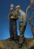 1/35 WWII German Panzer Officer & NCO