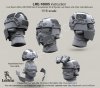 1/16 Crye Airframe Helmet and Choops, without Cover, with Head