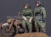 1/35 WWII German Motorcyclist Set (2 Figures)