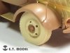 1/35 L-4500R Maultier Half-Track Weighted Wheels (3 pcs)