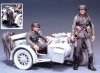 1/35 German Motorcycle Rider Set