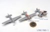 1/200 WWII US Deck Plane Detail Set for CV-6 Enterprise