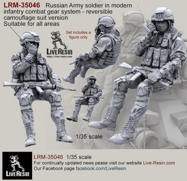 1/35 Russian Soldier in Modern Infantry Combat Gear System #8