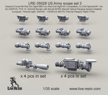 1/35 US Army Scope Set #3