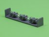 1/350 USN 40mm L/56 Bofors Quad Mount Ver.3 w/Mk.51 (6 pcs)