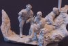 1/32 WWI Allied Trench "3 Figures w/Heads, Accessories, Base"