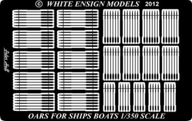 1/350 Oars for Ships Boats