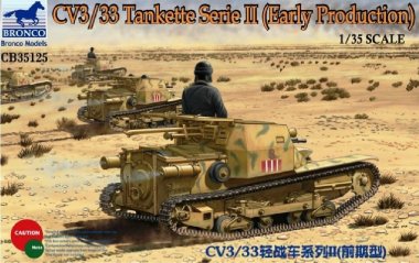 1/35 CV3/33 Tankette Serie II (Early Production)