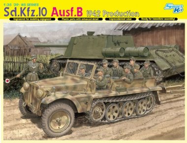 1/35 Sd.Kfz.10 Ausf.B, 1942 Production