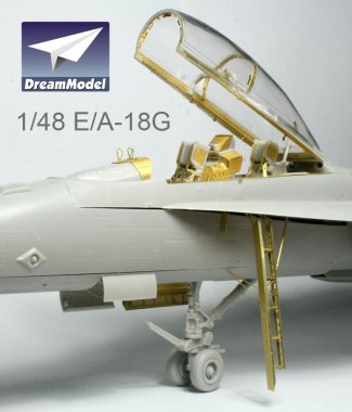 1/48 EA-18G Growler Detail Up Etching Parts for Hasegawa