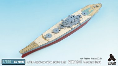 1/700 IJN Battleship Musashi Wooden Deck for Fujimi 46002