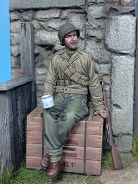 1/35 WWII US Infantry Soldier, Normandy