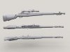 1/35 M1D Sniper Garand Set