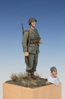 1/35 WWII Swedish Infantry Soldier