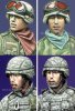 1/35 Modern US Infantry Heads