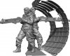 1/72 WWII US Bomber Waist Gunner