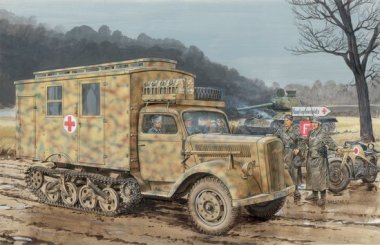 1/35 Sd.Kfz.3 Maultier Ambulance