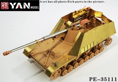 1/35 Sd.Kfz.164 Nashorn Detail Up Set for Tamiya 35335