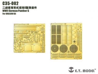 1/35 Panther Ausf.G Detail Up Set for Dragon