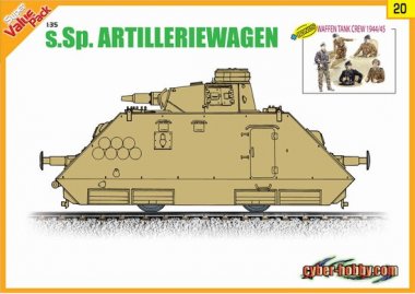 1/35 s.Sp.Artilleriewagen w/ Waffen Tank Crew