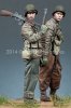 1/35 WWII US Infantry Set (2 Figures)