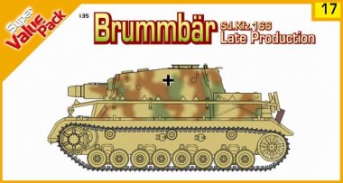 1/35 Sd.Kfz.166 "Brummbar" Late Production w/ Tracks and Figures