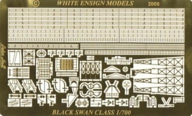 1/700 Modified Black Swan Class Frigate Etching Parts