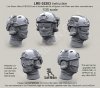 1/35 Head with Balaclavas for Ops Core and Airframe Helmet