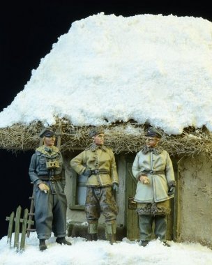 1/72 German Waffen SS Officers, Winter 1943-45