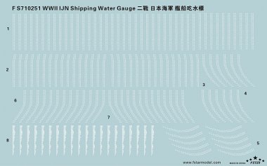 1/700 WWII IJN Shipping Water Gauge