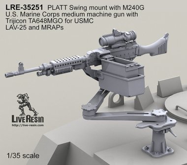1/35 M240G on PLATT Swing Mount