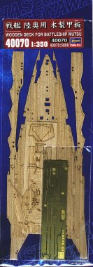 1/350 Wooden Deck for IJN Battleship Mutsu