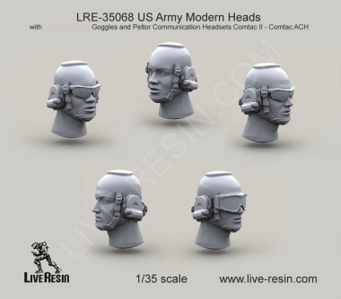 1/35 US Army Modern Heads