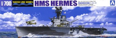 1/700 British Aircraft Carrier "HMS Hermes"
