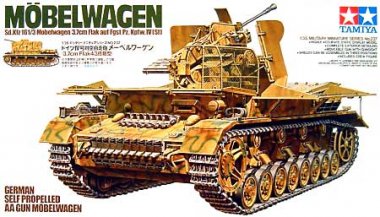 1/35 German Self Propelled AA Gun Mobelwagen 3.7cm Flak 43