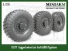 1/35 Sagged Wheels Set for Ural-63095 Tuphoon (6 pcs)