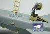 1/72 T-50 PAK-FA Detail Up Etching Parts for Zvezda