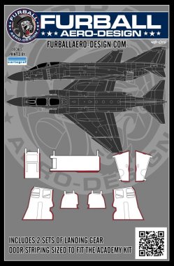 1/48 F-4 Landing Gear Door Striping Set for Academy Kit