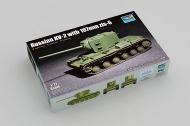1/72 Russian KV-2 with 107mm ZiS-6