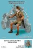 1/35 German Motorcycle Rider #1, Africa Corps