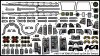 1/48 F-14A Tomcat Detail Up Parts for Tamiya