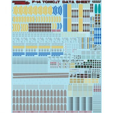 1/48 F-14A/B/D Tomcat Data Sheet