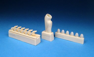 1/32 Bf109G-10 Intake and Exhausts Set