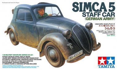 1/35 Simca 5 Staff Car (German Army)