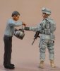 1/35 Modern US Army Sergeant and Iraq man "Coffee"