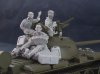 1/35 African T-55 Tank Crew with Accessories