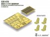 1/35 M1114 Humvee High Back Seats for Bronco