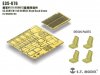 1/35 M1114 Humvee High Back Seats for Bronco